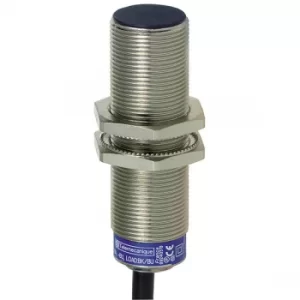 Image of Telemecanique XS1M18MA250 5mm M18 2M Cable Brass Inductive Proximi...