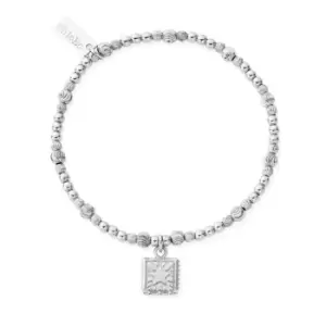 image of ChloBo Silver Cute Sparkle Celestial Star Bracelet