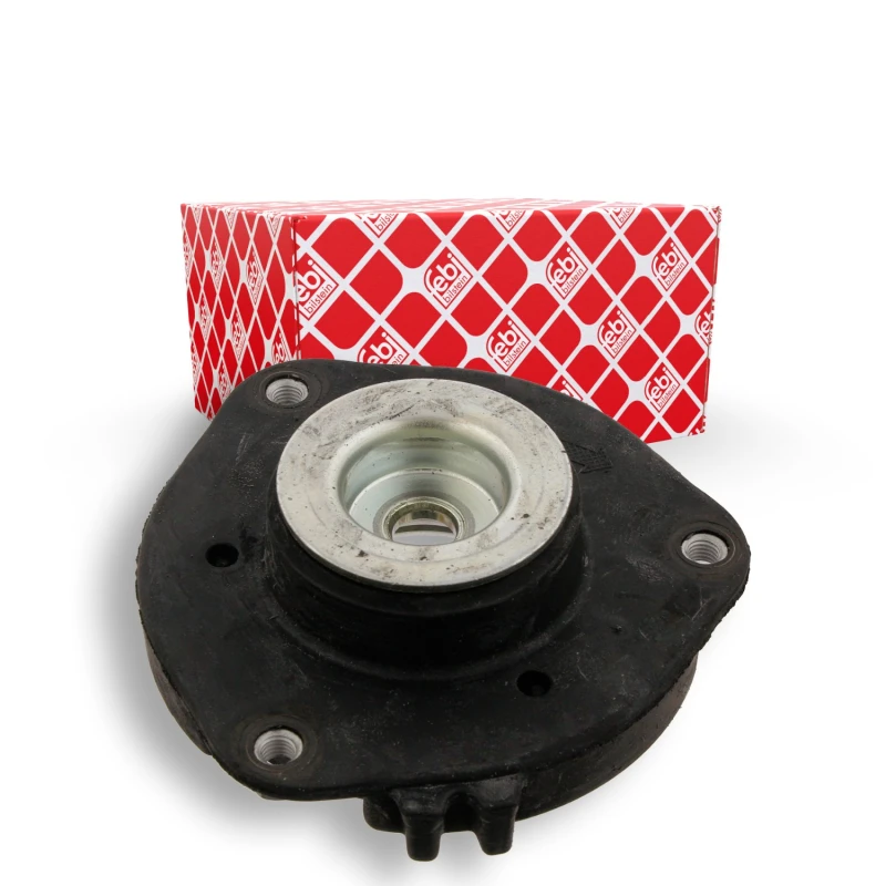Image of FEBI BILSTEIN 32645 Top strut mount Front Axle, without ball bearing Elastomer Suspension Strut Support Bearing (1180)