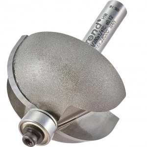 Image of Trend Cove Bearing Guided Router Cutter 34.9mm 16mm 1/4"