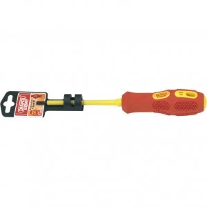 image of Draper Expert VDE Insulated Parallel Slotted Screwdriver 4mm 100mm