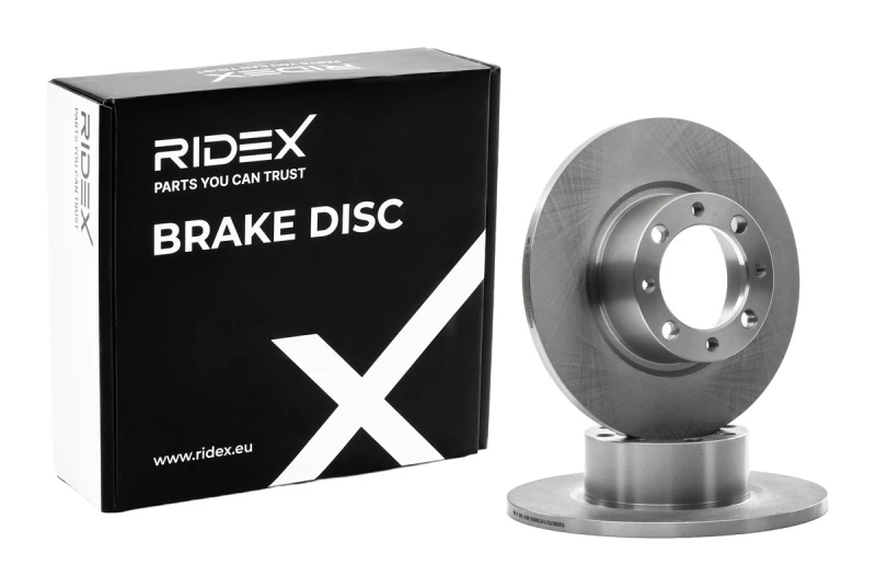 Image of Brake disc RIDEX 82B2024