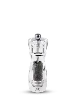 Image of Transparent manual pepper mill, 16cm Vittel