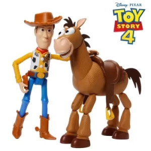 image of Disney Pixar Toy Story 4 7" Woody & Bullseye Gift Pack