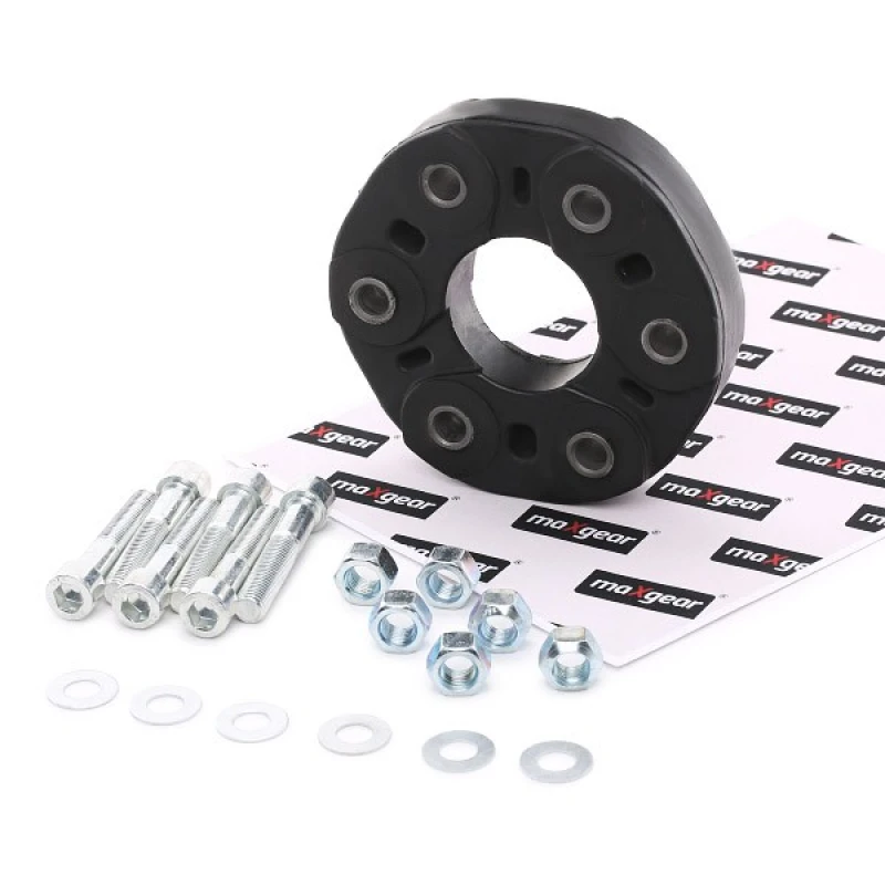 Image of MAXGEAR 49-1045 Drive Shaft Coupler with fastening/mounting material, Ø: 150mm Joint,propeller shaft (1427)