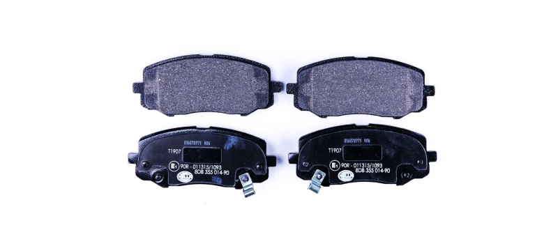 Image of HELLA Brake pad set HELLA 8DB 355 014-901