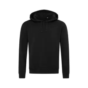 image of Stedman Unisex Adult Sweat Recycled Hoodie (XL) (Black Opal)