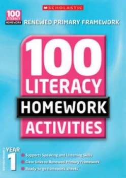 Image of 100 Literacy Homework Activities Year 1 Scottish Primary 2 by Wendy Jolliffe Paperback