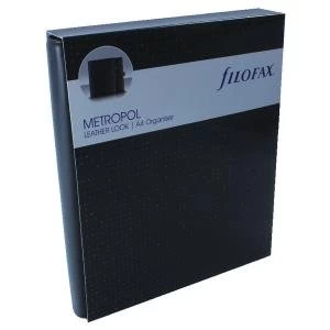 image of Filofax Metropol Organiser A4 Black 026921