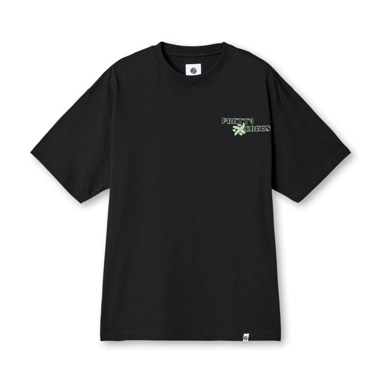 Image of Pretty Green Mens Scorpio Rising Regular Fit T-Shirt Black male Small