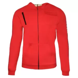 Image of Money Heist Unisex Adult La Casa De Papel Hoodie (XXL) (Red)