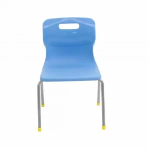 TC Office Titan 4 Leg Chair Size 3, Sky Blue