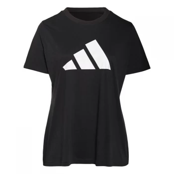 Image of adidas Sportswear Future Icons T-Shirt (Plus Size) - Black