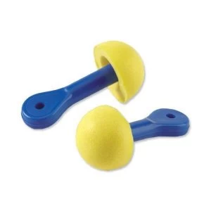 image of 3M E A R Push Ins Earplugs Uncorded 100 Pairs per Pack