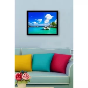 Image of SC1234 Multicolor Decorative Framed MDF Painting