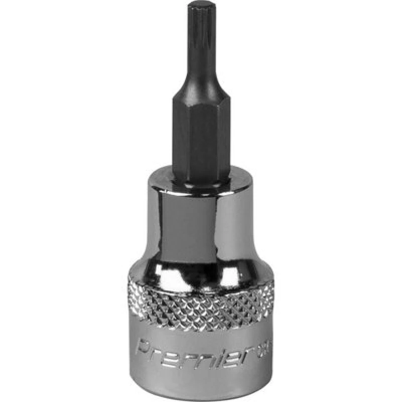 Image of Loops M3 Forged Spline Socket Bit - 3/8" Square Drive - Chrome Vanadium Wrench Socket Multi