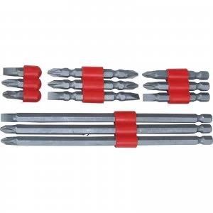 Image of BlueSpot 12 Piece Power Tool Screwdriver Bit Set