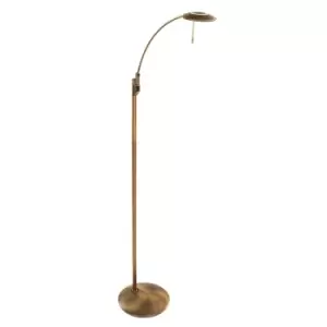 Image of Zenith LED Reading Lamp Bronze Brushed, Plastic Matt