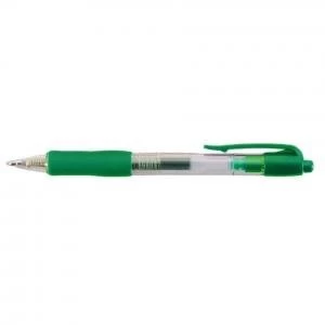 Image of Value Retractable Gel Rball Gn Pack of 10