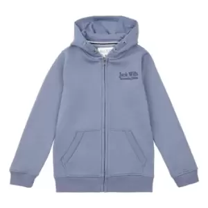 Jack Wills Pinebrook Zip Hoodie - Grey