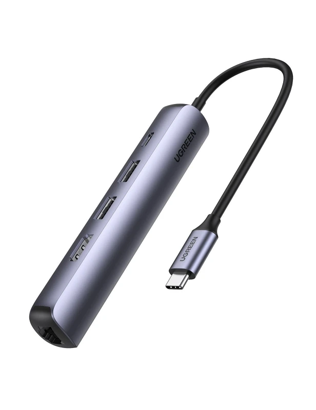 Image of UGREEN Ugreen 10919 laptop dock/port replicator Wired USB 3.2 Gen 1 (3.1 Gen 1) Type-C Grey 10919