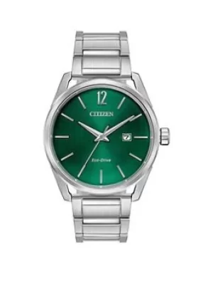 Image of Citizen Dress Mens Watch, Silver, Men