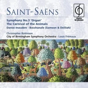 Image of Organ Symphonies Fremaux by Camille Saint-Saens CD Album