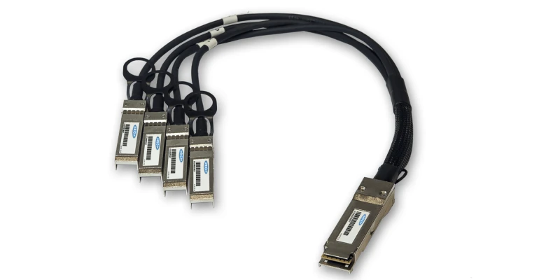 Image of Origin Storage Dell Compatible Direct Attach Copper Breakout Cable 40G