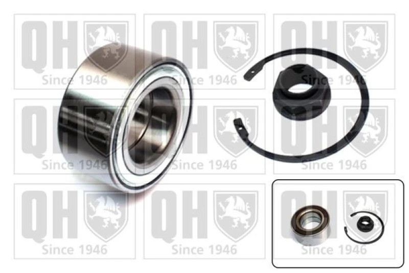 Image of QUINTON HAZELL Wheel bearing kit QUINTON HAZELL QWB1484