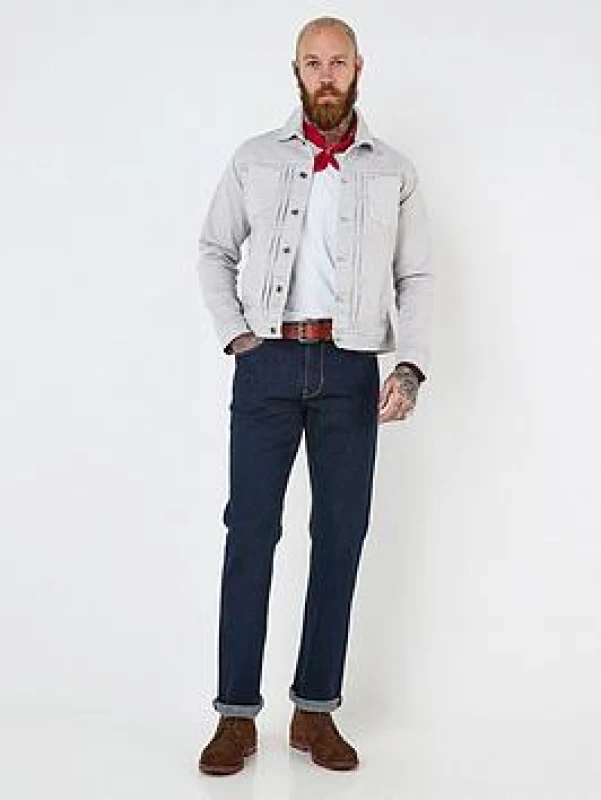 Image of Joe Browns Joe Browns Men Rinse Wash Straight Leg Jeans in Indigo Size: 30R Indigo 30R Male 5059953276067