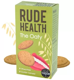 Image of Rude Health The Oaty - Oatmeal Biscuits 200g