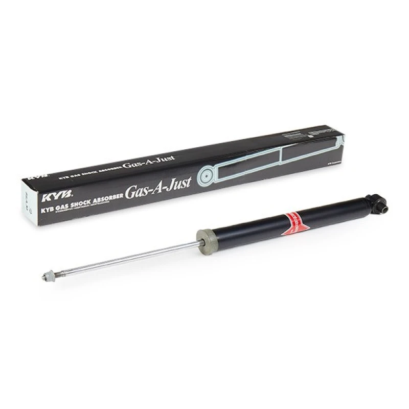 Image of KYB 5538000 Shock absorber Rear Axle, Gas Pressure, Monotube, K'lassic, Telescopic Shock Absorber, Bottom eye Shock Absorber (854)