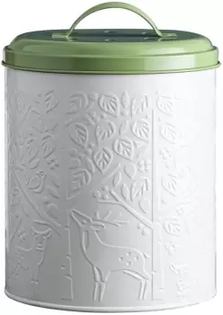 image of Mason Cash In The Forest Compost Caddy, White