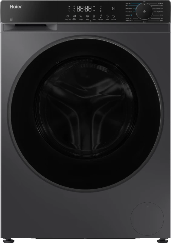 Image of Haier X Series 5 HWD120BP14357GUK 12Kg / 8KG Washer Dryer with 1400 rpm - Graphite, A Rated [Wash Only]