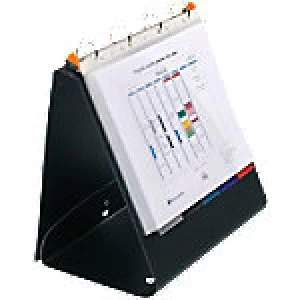 Image of Exacompta Presentation Case Polypropylene A4 4 ring 30 mm Black