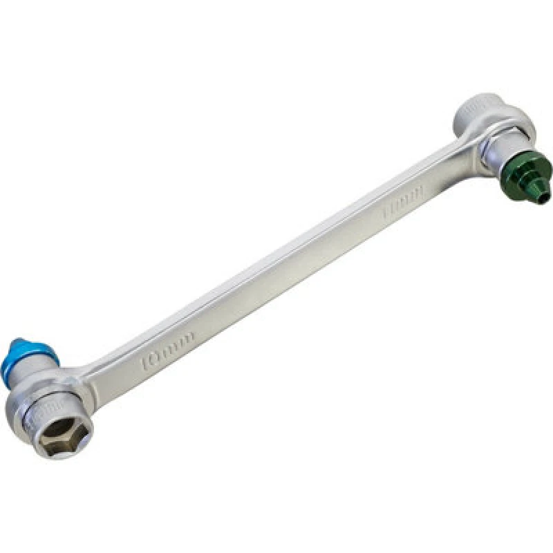 Image of Loops Double Ended Brake Bleeder Spanner - 10mm & 11mm - Caliper Bleed Nipple Spanner Multi