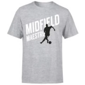 Image of Midfield Maestro T-Shirt - Grey - 3XL