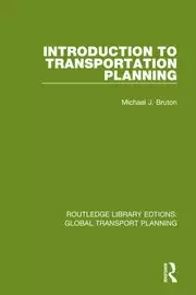 Image of Introduction to Transportation Planning