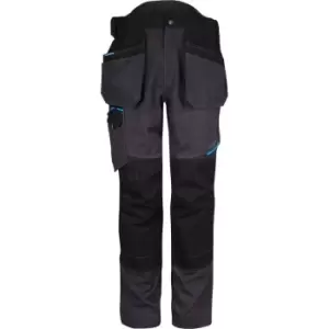 Image of Portwest T702 WX3 Holster Trousers Meta Grey 30" 30"