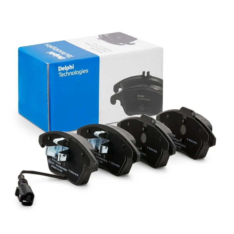 Image of DELPHI Brake pad set DELPHI LP3694