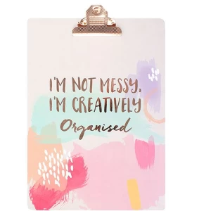 Image of Im Not Messy Clip Board
