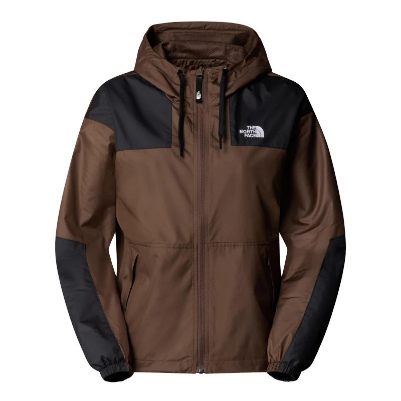 Image of The North Face Womens Sheru Water-Repellent Hooded Long Sleeve Softshell Jacket Smokey Brown female 8 (XS)