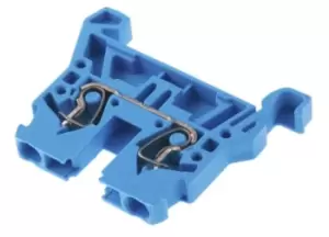 Image of Wago Blue 870 Standard Din Rail Terminal, 0.08 4 mm, 0.08 2.5mm, 500 V