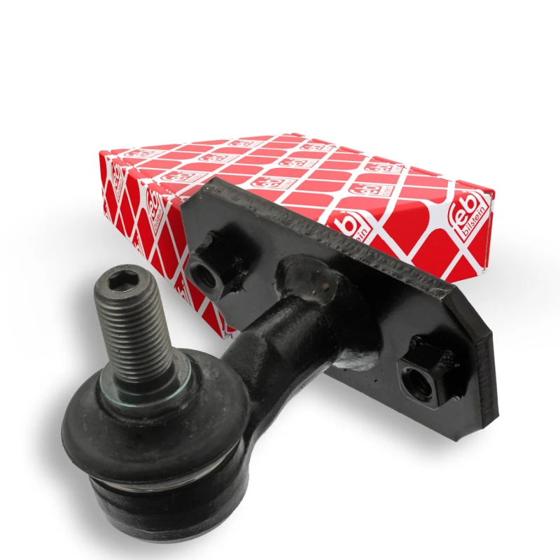 Image of FEBI BILSTEIN 42957 Anti-roll bar link Front Axle Right Steel Link Stabiliser (3229)