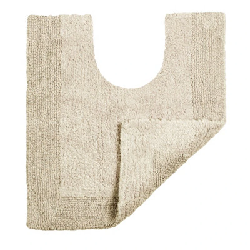 Image of Allure Bath Fashions Elegance Reversible Heavyweight Pedestal Mat - Stone