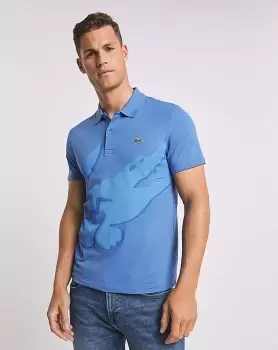 image of Lacoste Short Sleeve Large Croc Polo