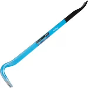 Image of BlueSpot 750mm Bent Nose Pry Crow Lever Bar Wrecking Puller Pulling Tool 30"