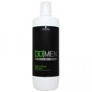 Image of Schwarzkopf [3D] Mension Hair & Body Shampoo 1000ml