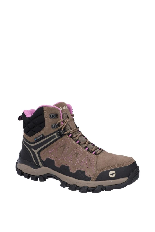 Image of Hi-Tec 'V-Lite Explorer WP' Hiking Boots Brown female