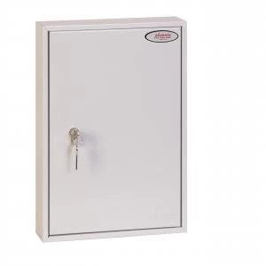 Image of Phoenix Commercial Key Cabinet KC0602P 64 Hook with Key Lock.
